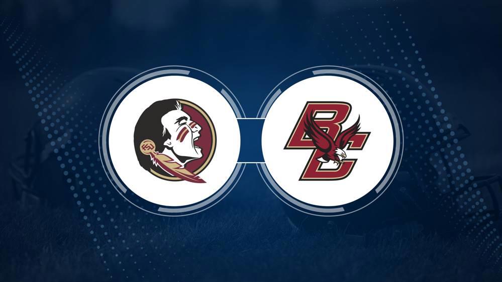 Florida State vs. Boston College: Odds, spread, and over/under - September 2