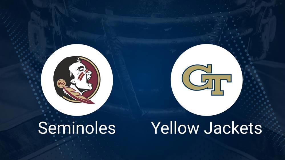 Florida State vs. Georgia Tech Predictions & Picks: Odds, Moneyline, Spread - Saturday, August 24