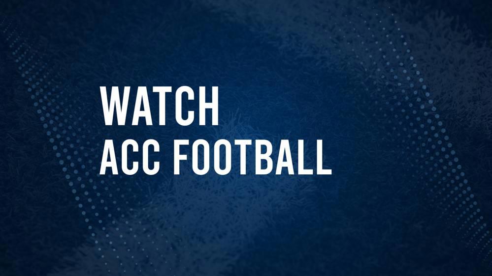 How to Watch ACC Football this Week: TV Schedule and Live Streams