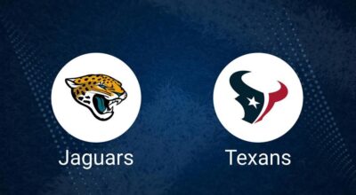 Where to Watch Jaguars vs. Texans on TV or Streaming Live - Sept. 29