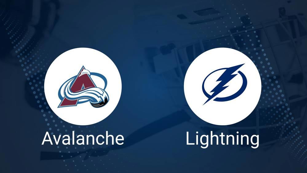 Avalanche vs. Lightning Injury Report Today - October 30