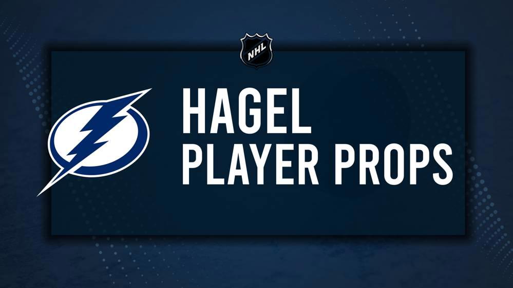 Brandon Hagel Player Prop Bets for the Lightning vs. Avalanche Game - October 30