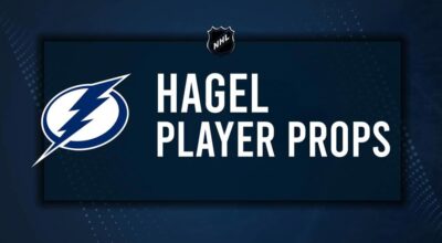 Brandon Hagel Player Prop Bets for the Lightning vs. Maple Leafs Game - October 21