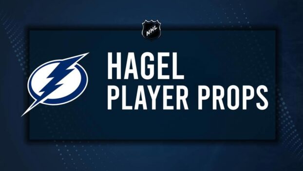 Brandon Hagel Player Prop Bets for the Lightning vs. Maple Leafs Game - October 21