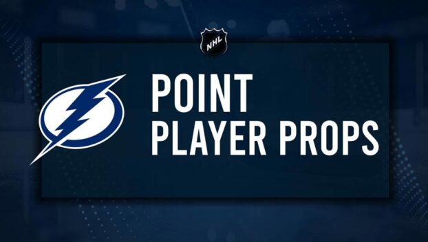 Brayden Point Player Prop Bets for the Lightning vs. Avalanche Game - October 30