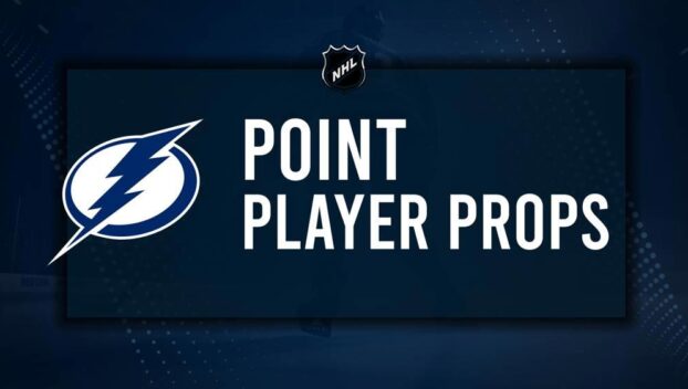 Brayden Point Player Prop Bets for the Lightning vs. Canucks Game - October 15