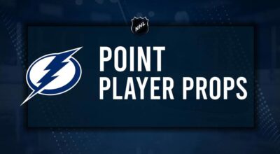 Brayden Point Player Prop Bets for the Lightning vs. Devils Game - October 22