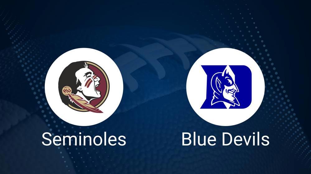 Florida State vs. Duke Oct. 18 Tickets & Start Time