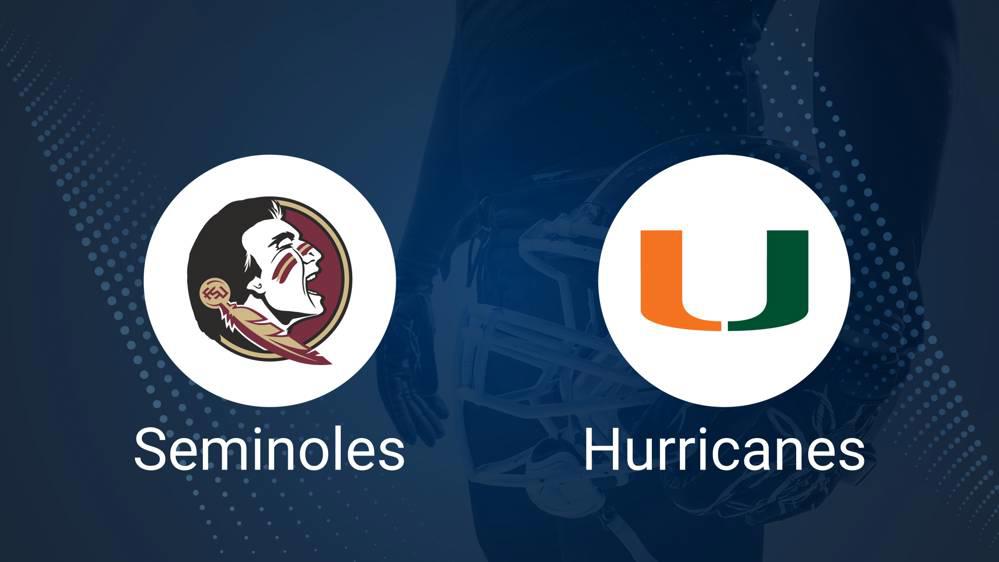 Florida State vs. Miami (FL) Oct. 26 Tickets & Start Time The Post