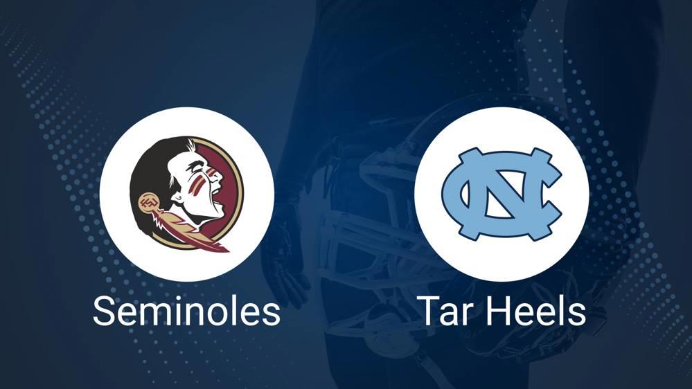 Florida State vs. North Carolina Predictions & Picks: Odds, Moneyline, Spread - Saturday, Nov. 2