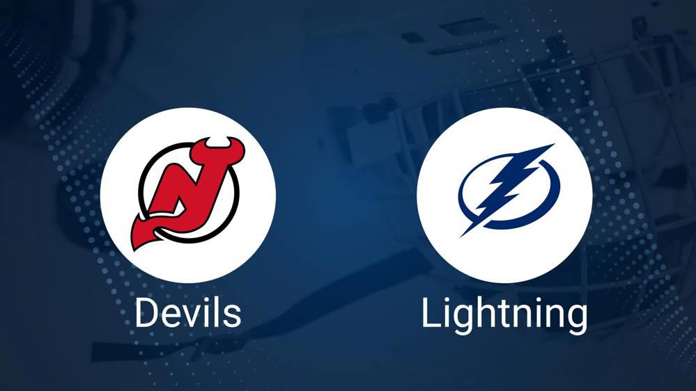 How to Pick the Devils vs. Lightning Game with Odds, Spread, Betting Line and Stats – October 22