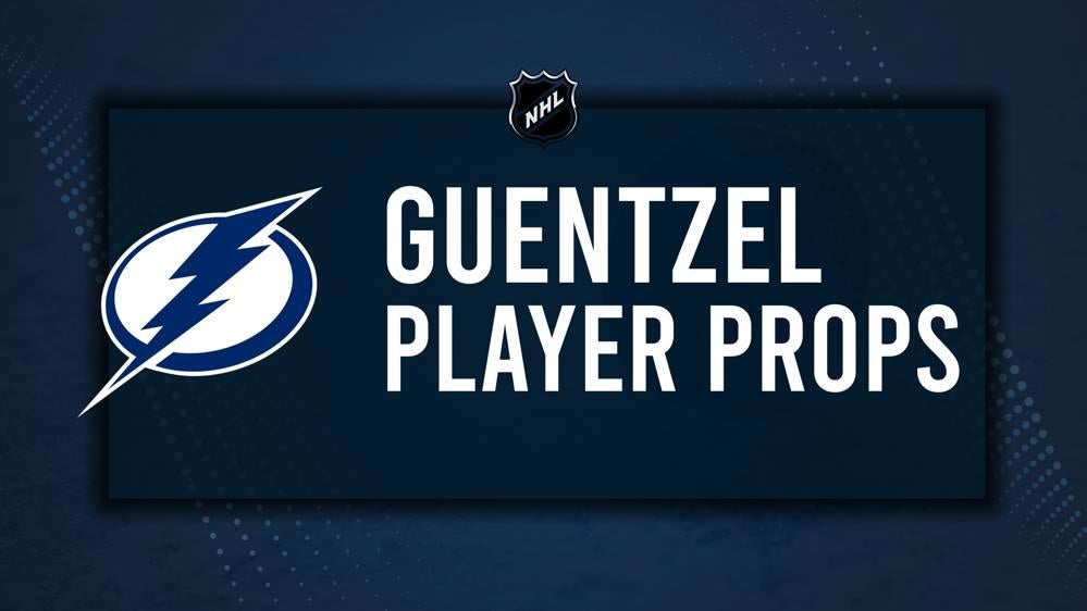 Jake Guentzel Player Prop Bets for the Lightning vs. Canucks Game - October 15