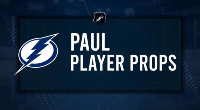 Nicholas Paul Player Prop Bets for the Lightning vs. Avalanche Game - October 30