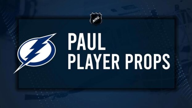 Nicholas Paul Player Prop Bets for the Lightning vs. Predators Game - October 28