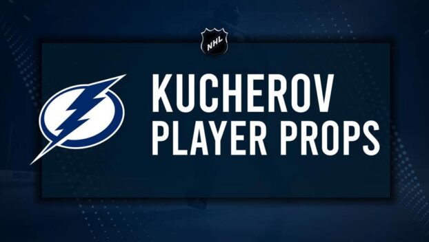 Nikita Kucherov Player Prop Bets for the Lightning vs. Canucks Game - October 15