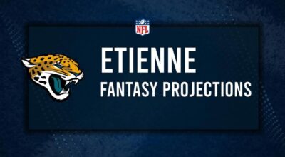 Travis Etienne Fantasy Projections: Week 8 vs. the Packers