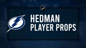 Victor Hedman Player Prop Bets for the Lightning vs. Capitals Game - October 26