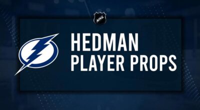 Victor Hedman Player Prop Bets for the Lightning vs. Capitals Game - October 26