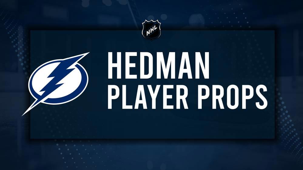 Victor Hedman Player Prop Bets for the Lightning vs. Devils Game - October 22