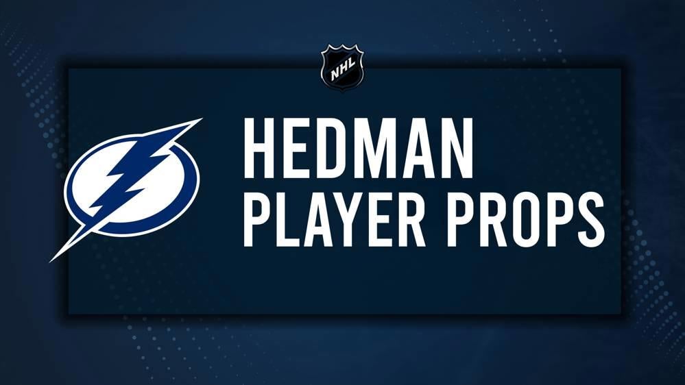 Victor Hedman Player Prop Bets for the Lightning vs. Maple Leafs Game - October 21