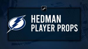 Victor Hedman Player Prop Bets for the Lightning vs. Predators Game - October 28