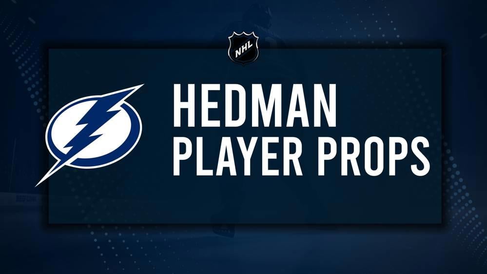 Victor Hedman Player Prop Bets for the Lightning vs. Senators Game - October 19