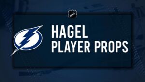 Brandon Hagel Player Prop Bets for the Lightning vs. Jets Game - November 3