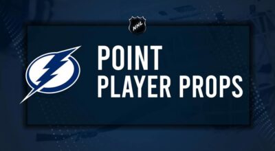 Brayden Point Player Prop Bets for the Lightning vs. Predators Game - November 29