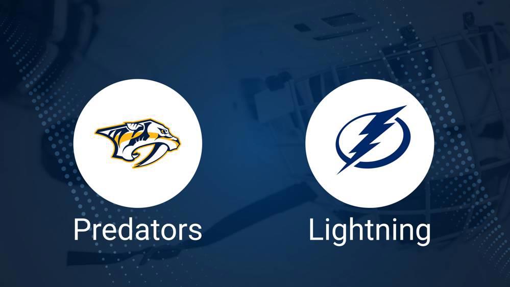 How to Pick the Predators vs. Lightning Game with Odds, Spread, Betting Line and Stats – November 29