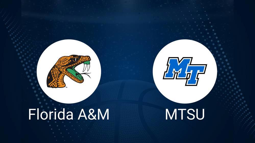 How to Watch Florida A&M vs. Middle Tennessee Women's Basketball on TV or Live Stream - November 26