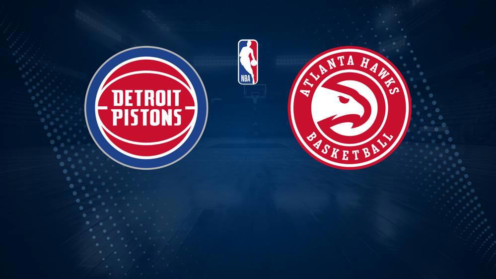 How to Watch the Pistons vs. Hawks Game: Streaming & TV Channel Info for November 8