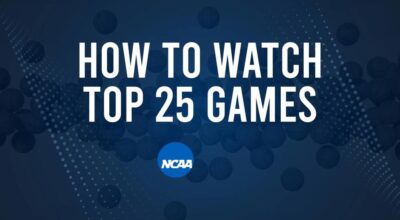 How to Watch Top 25 College Basketball Games - Tuesday, November 26