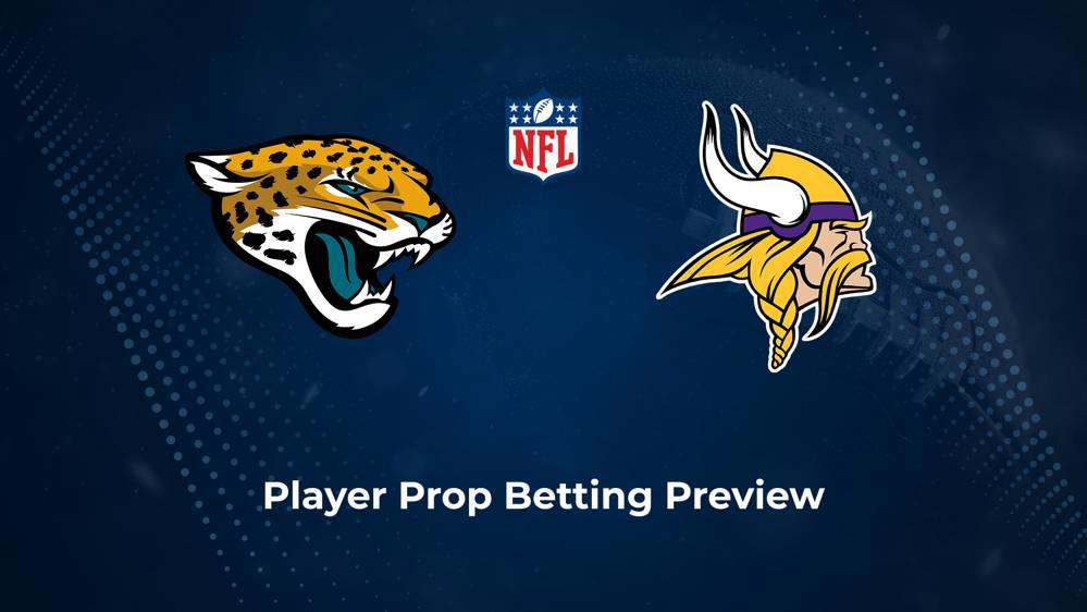 Jaguars vs. Vikings Player Props & Odds – Week 10