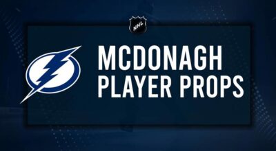 Ryan McDonagh Player Prop Bets for the Lightning vs. Penguins Game - November 19