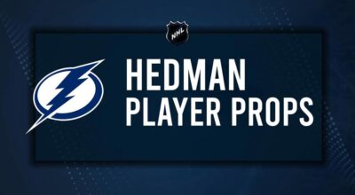 Victor Hedman Player Prop Bets for the Lightning vs. Devils Game - November 16