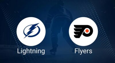 Where to Watch Tampa Bay Lightning vs. Philadelphia Flyers on TV or Streaming Live - November 7