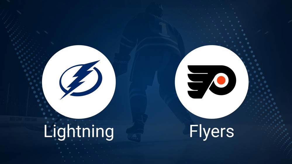 Where to Watch Tampa Bay Lightning vs. Philadelphia Flyers on TV or Streaming Live - November 7