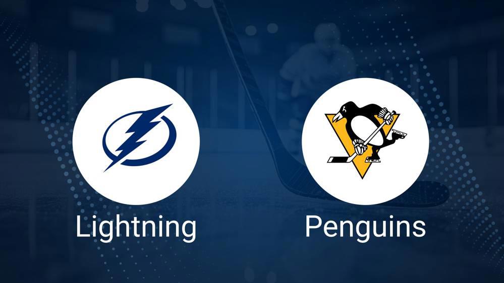 Where to Watch Tampa Bay Lightning vs. Pittsburgh Penguins on TV or Streaming Live - November 19