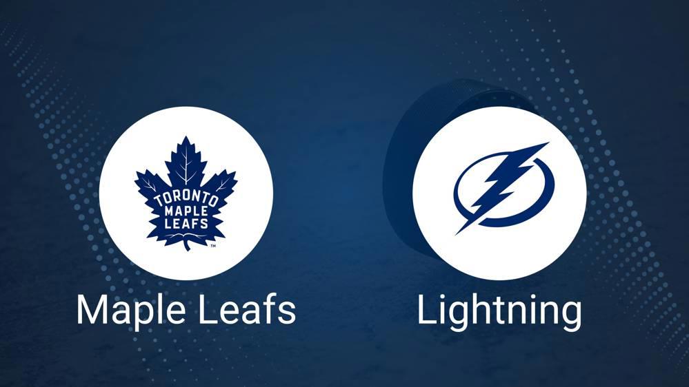 Where to Watch Toronto Maple Leafs vs. Tampa Bay Lightning on TV or Streaming Live - November 30