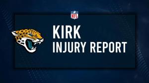 Will Christian Kirk Play in Week 9? NFL Injury Status, News & Updates
