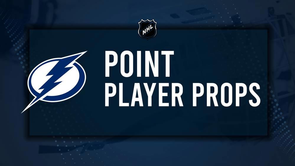 Brayden Point Player Prop Bets for the Lightning vs. Oilers Game - December 10