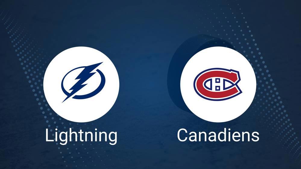 How to Pick the Lightning vs. Canadiens Game with Odds, Spread, Betting Line and Stats – December 29