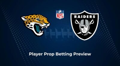 Jaguars vs. Raiders Player Props & Odds – Week 16