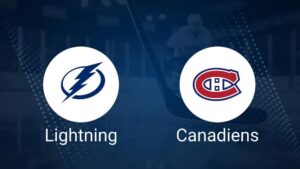 Lightning vs. Canadiens Injury Report Today - December 29