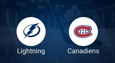 Lightning vs. Canadiens Injury Report Today - December 29