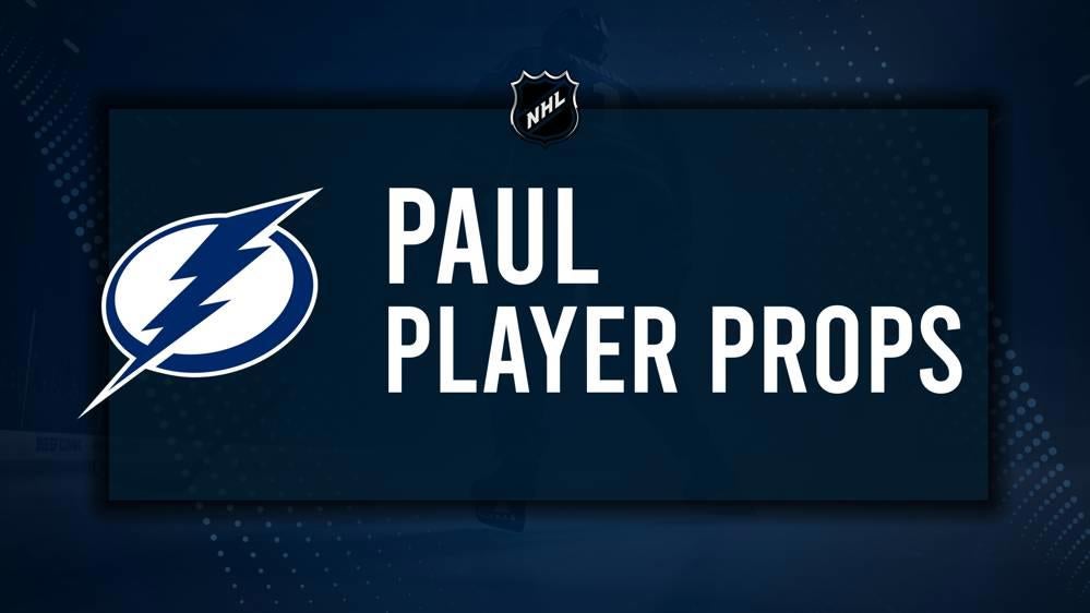 Nicholas Paul Player Prop Bets for the Lightning vs. Blues Game - December 19