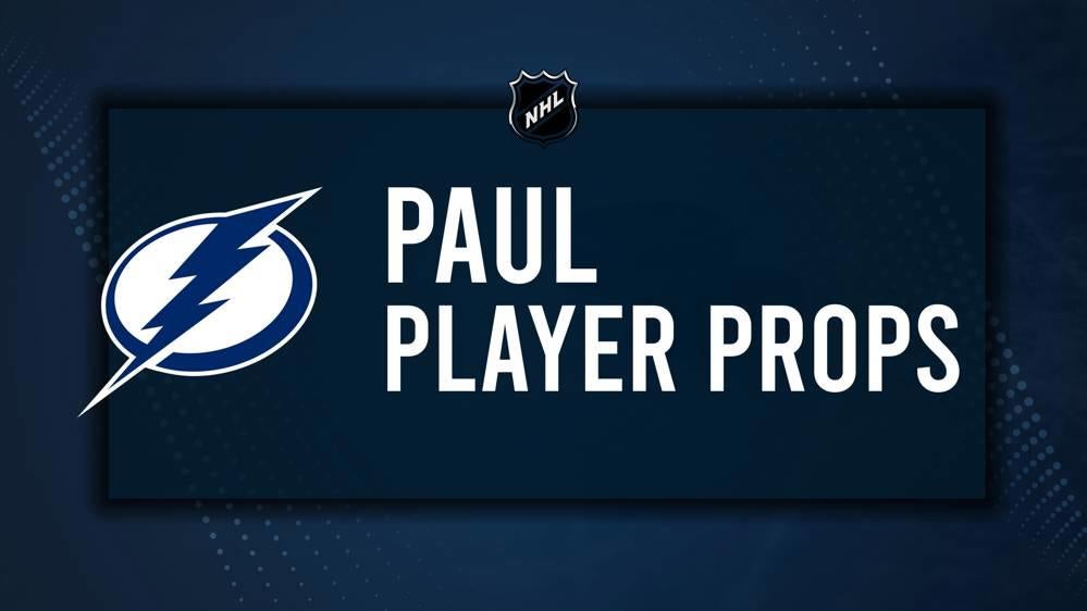 Nicholas Paul Player Prop Bets for the Lightning vs. Kraken Game - December 14