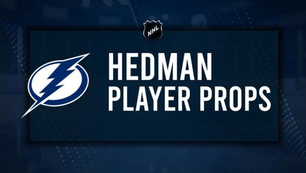 Victor Hedman Player Prop Bets for the Lightning vs. Oilers Game - December 10