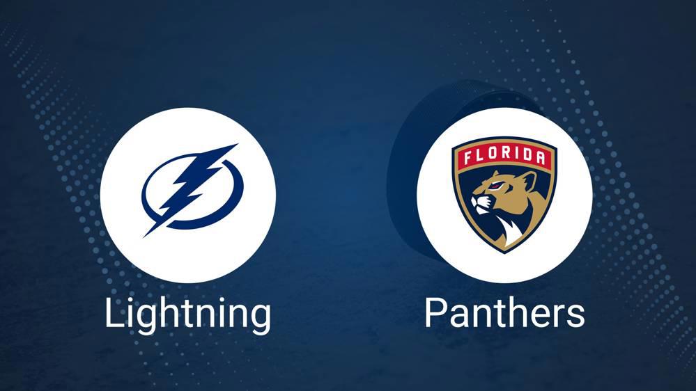 Where to Watch Florida Panthers vs. Tampa Bay Lightning on TV or Streaming Live - December 22