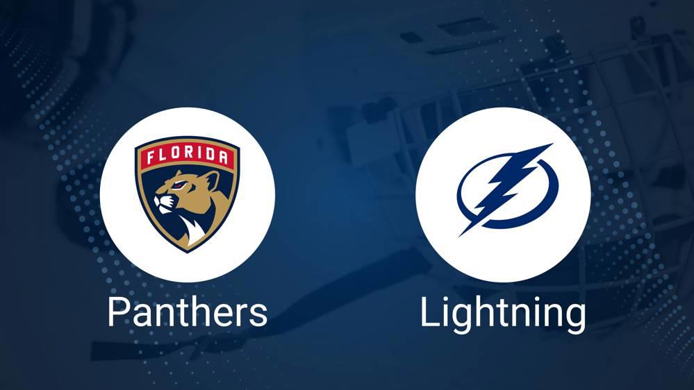 Where to Watch Florida Panthers vs. Tampa Bay Lightning on TV or Streaming Live - December 23